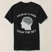 Brain quote t-shirt (Design voorkant)