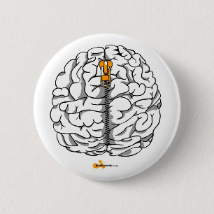 Brain Ronde Button 5,7 Cm