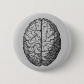 Brain Ronde Button 5,7 Cm (Voorkant)