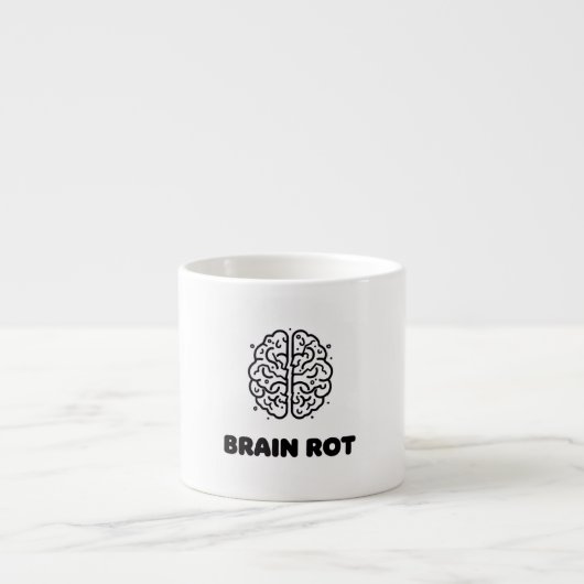 Brain Rot Club Specialty Coffee Mok (Voorkant)