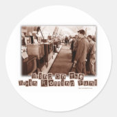 Brain Rotting Fun! Ronde Sticker (Voorkant)