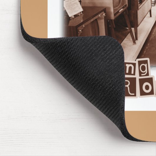 Brain Rotting Funny Retro Foto Slogan Muismat (Hoek)