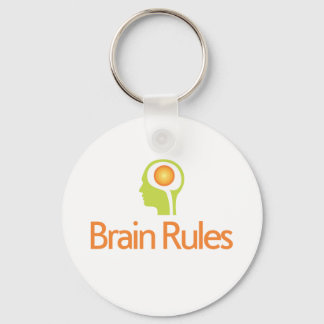 Brain Rules. Green Head Version Sleutelhanger