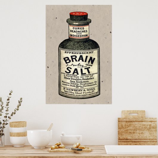 Brain Salt Poster (Keuken)