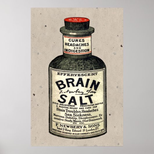 Brain Salt Poster (Voorkant)