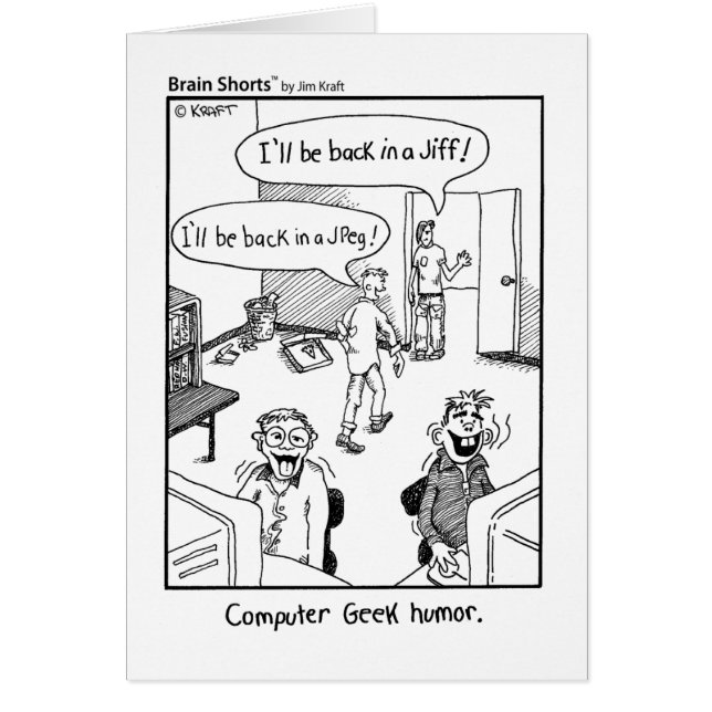Brain Shorts "Geek Humor" door Jim Kraft (Voorkant)