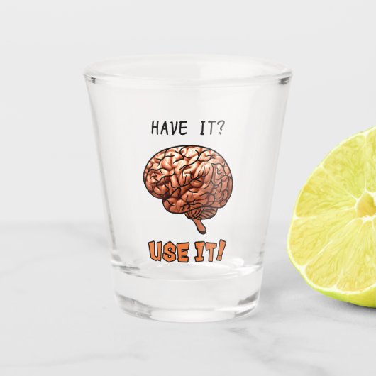 Brain Shot Glas (Voorkant)