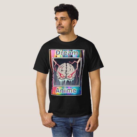 Brain Stealer Dream Anime T-shirt (Voorkant volledig)