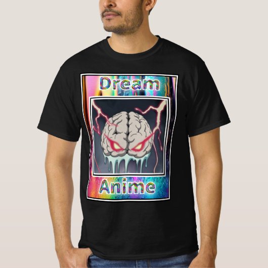 Brain Stealer Dream Anime T-shirt (Voorkant)