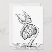 'Brain Stem' - 5x7 kaartprint Bedankkaart (Voorkant)