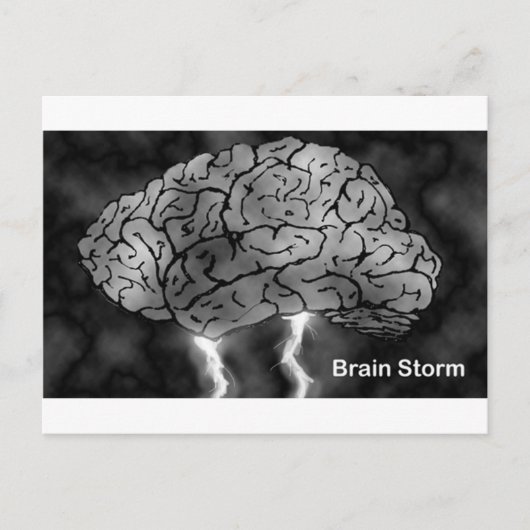 Brain Storm Briefkaart (Voorkant)