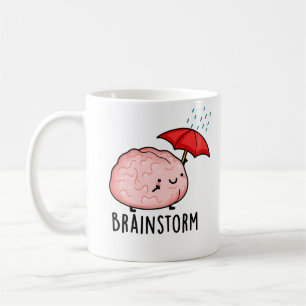 Brain Storm Funny Anatomy Pun Koffiemok