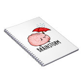 Brain Storm Funny Anatomy Pun Notitieboek (Rechterzijde)