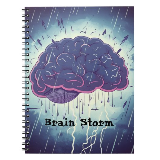 Brain Storm Spiral Notitieboek (Voorkant)