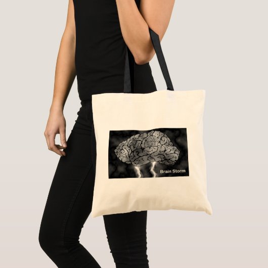 Brain Storm Tote Bag (Voorkant (product))