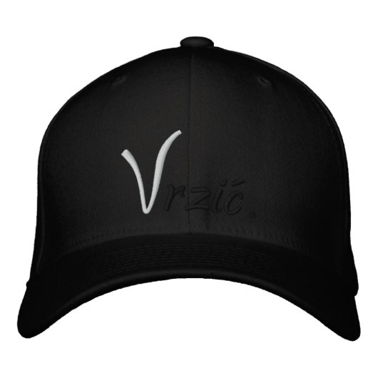 Brain Supporter Geborduurde Pet (Voorkant)