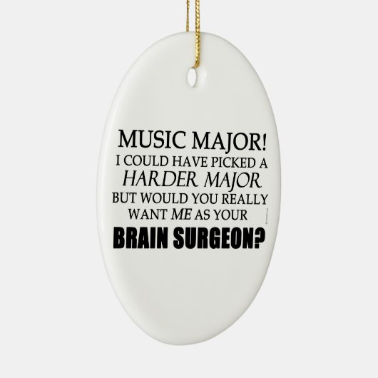 Brain Surgeon Ceramic Ornament (Rechts)