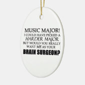 Brain Surgeon Ceramic Ornament (Links)
