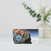 Brain Surgeon Doctor Particulier Klinisch Hoofd Visitekaartje (Staand voorkant)