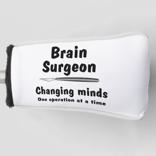 Brain Surgeon Golfheadcover (Voorkant)