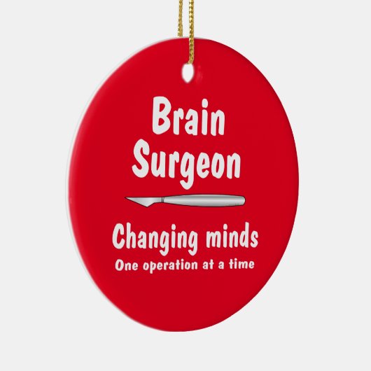Brain Surgeon Keramisch Ornament (Rechts)
