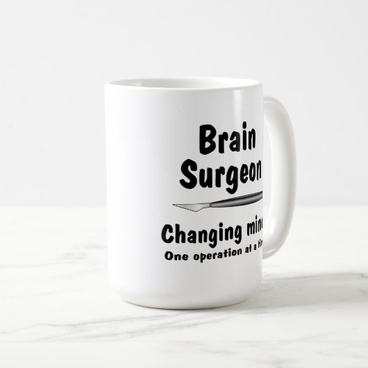 Brain Surgeon Koffiemok (Voorkant rechts)