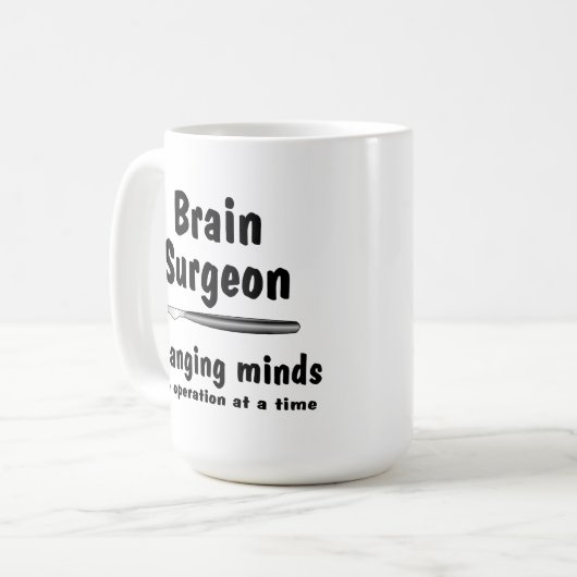 Brain Surgeon Koffiemok (Voorkant links)