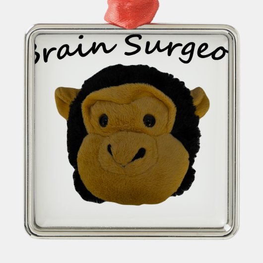 Brain Surgeon Metalen Ornament (Voorkant)
