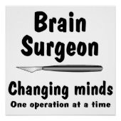 Brain Surgeon Perfect Poster (Voorkant)