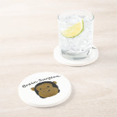 Brain Surgeon Zandsteen Onderzetter (Zijkant)