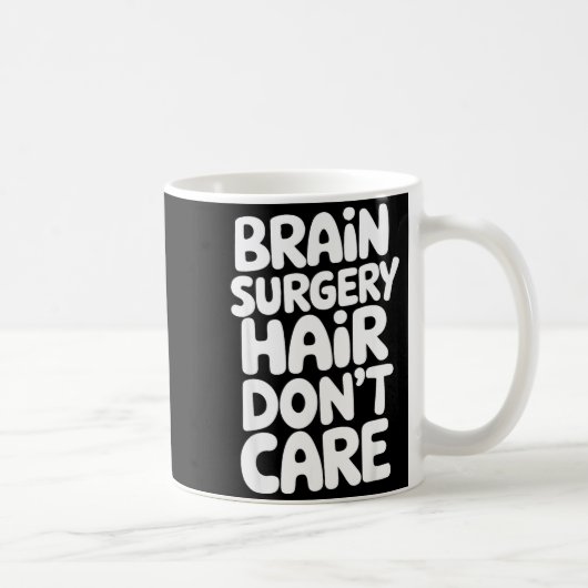 Brain Surgery Recovery Art For Men Women St Brain  Koffiemok (Rechts)