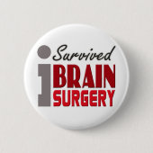 Brain Survivor Button (Voorkant)