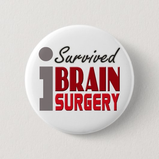 Brain Survivor Button (Voorkant)