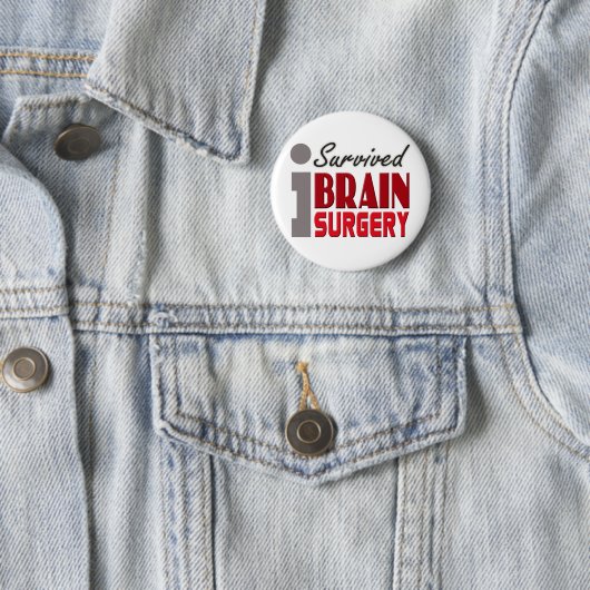 Brain Survivor Button (In situ)