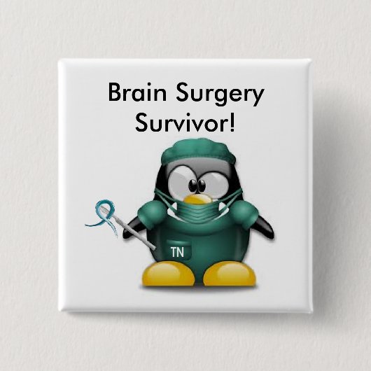 Brain Survivor Button (Voorkant)