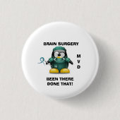 Brain Survivor Button (Voorkant)