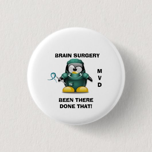 Brain Survivor Button (Voorkant)