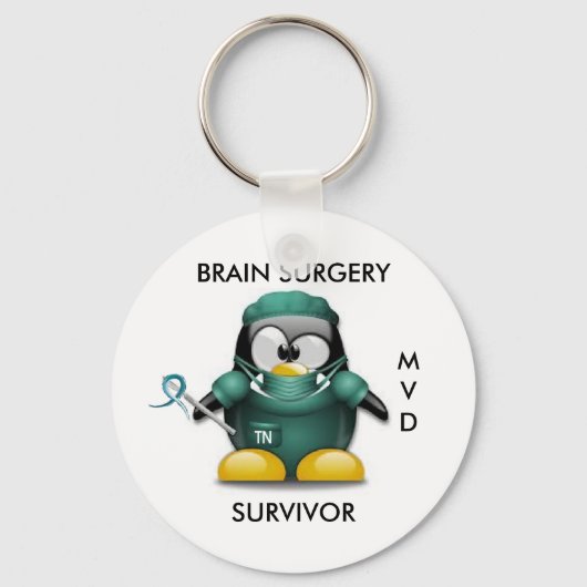 Brain Survivor Sleutelhanger (Voorkant)