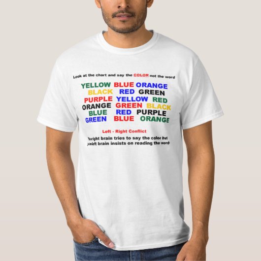 Brain Teaser T-shirt (Voorkant)