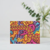 Brain Terrain #17 Briefkaart (Staand voorkant)