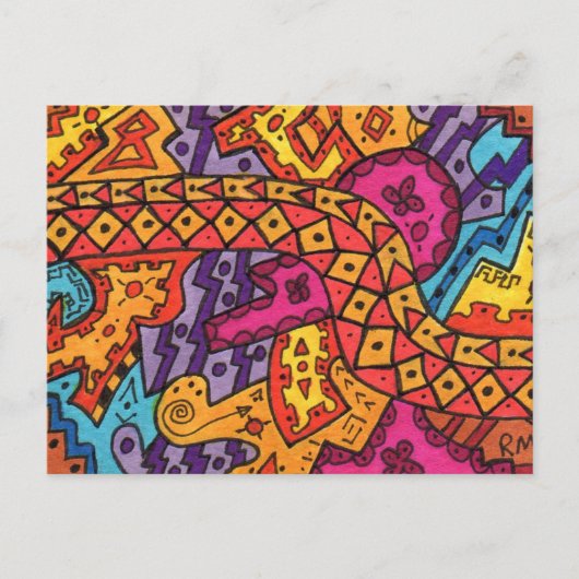 Brain Terrain #17 Briefkaart (Voorkant)