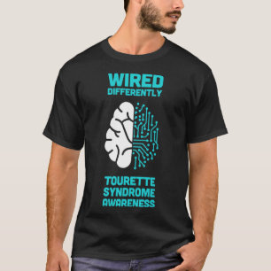 Brain Tourette Syndrome Awareness T-shirt