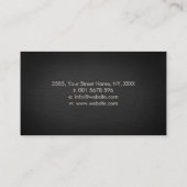 Brain Tree of life - Moeder van parels Visitekaartje (Achterkant)