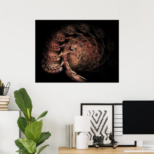 Brain Tree Poster (Thuiskantoor)