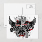 Brain Tumor Awareness 16 Briefkaart (Voorkant / Achterkant)