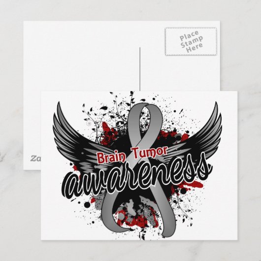 Brain Tumor Awareness 16 Briefkaart (Voorkant / Achterkant)