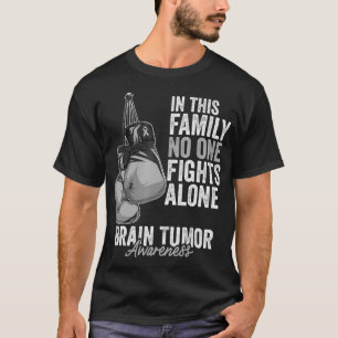 Brain Tumor Awareness Month Boing Glove Gray Canc T-shirt