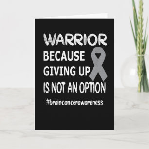 Brain Tumor Awareness Month Brain Tumor Warrior Kaart