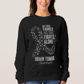Brain Tumor Awareness Month Butterflies Grey Ribbo Trui