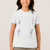 Brain Tumor Awareness Month Grey Ribbon Kleding Me Tri-Blend Shirt (Voorkant)